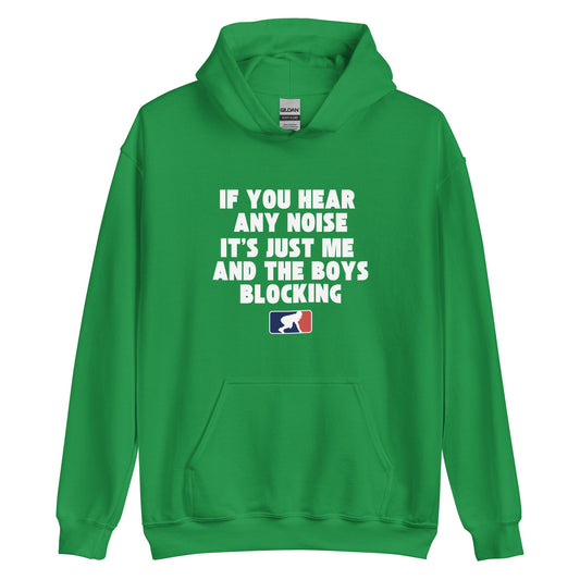 ITS JUST ME AND THE BOYS - Heavyweight Hoodie