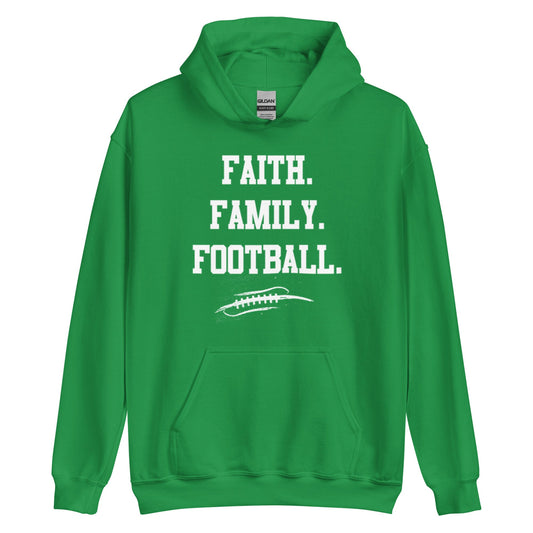 FAITH FAMILY FOOTBALL - Heavyweight Hoodie