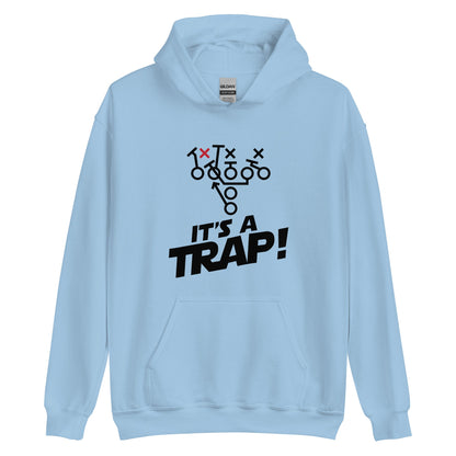 ITS A TRAP! (Black) - Heavyweight Hoodie