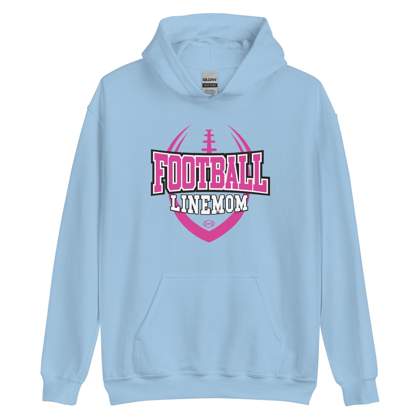 LINEMOM (Pink Logo) - Heavyweight Hoodie