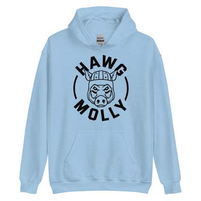 HAWG MOLLY (Black) - Heavyweight Hoodie