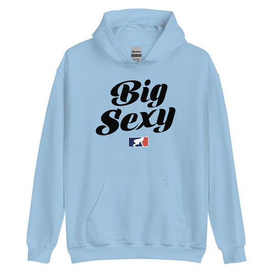 BIG SEXY (Black) - Tall Hoodie