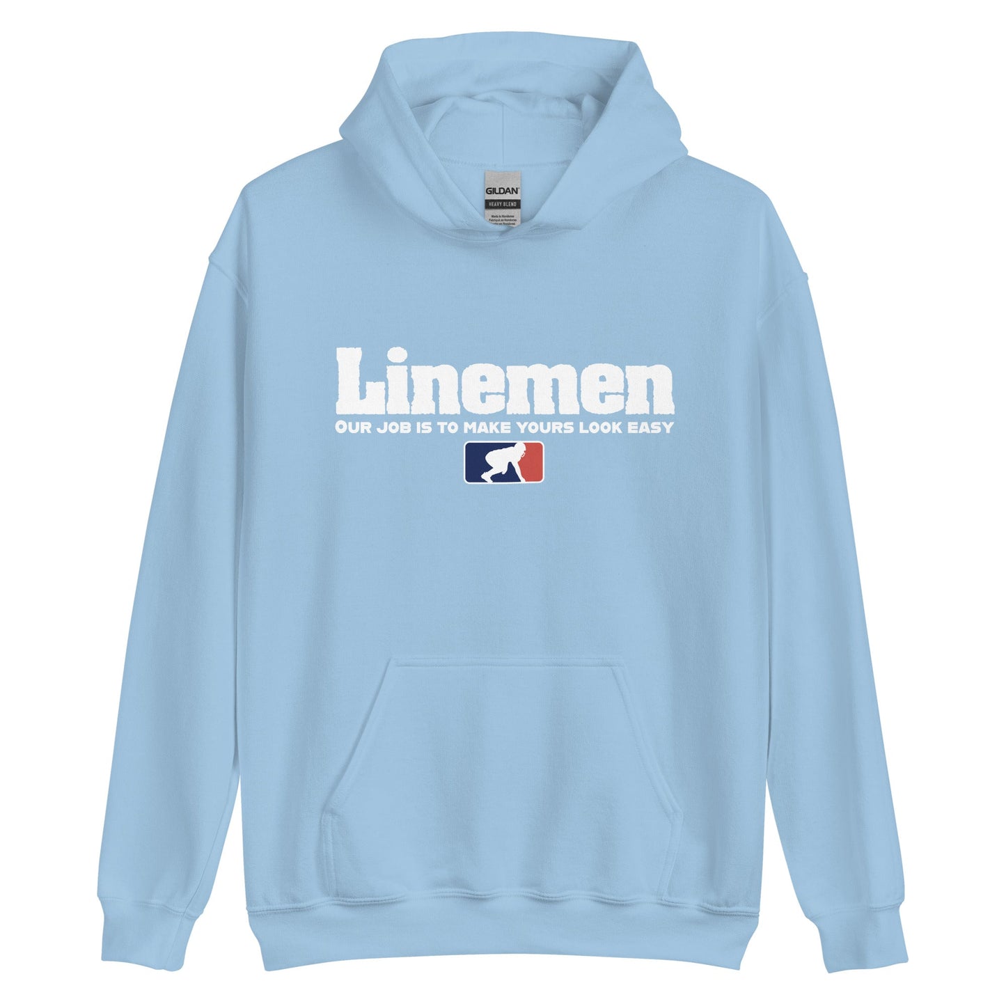 A LINEMANS JOB - Tall Hoodie