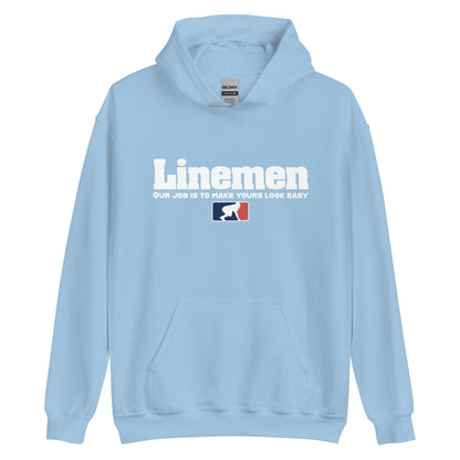 A LINEMANS JOB - Tall Hoodie