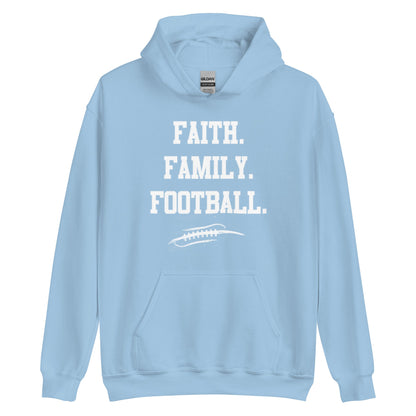 FAITH FAMILY FOOTBALL - Heavyweight Hoodie