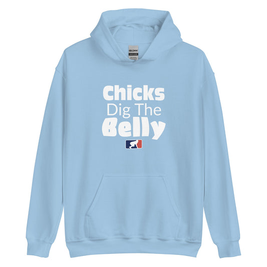 CHICKS DIG THE BELLY - Tall Hoodie