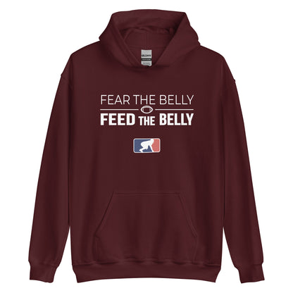 FEAR THE BELLY FEED THE BELLY - Heavyweight Hoodie