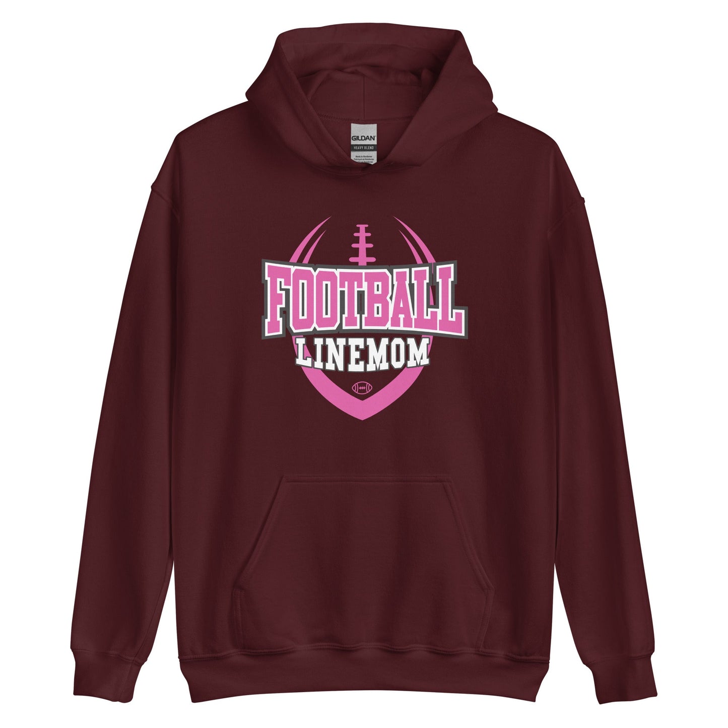 LINEMOM (Pink Logo) - Heavyweight Hoodie