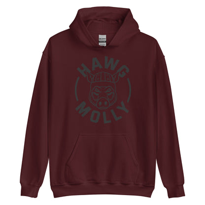 HAWG MOLLY (Black) - Tall Hoodie