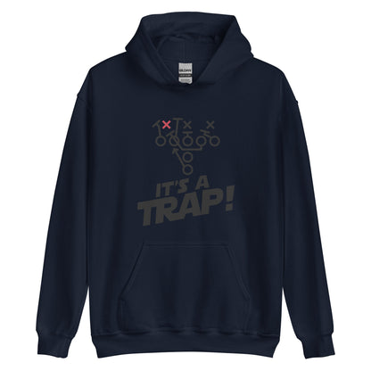 ITS A TRAP! (Black) - Tall Hoodie