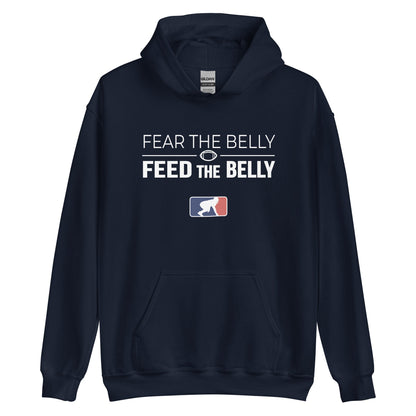 FEAR THE BELLY FEED THE BELLY - Tall Hoodie