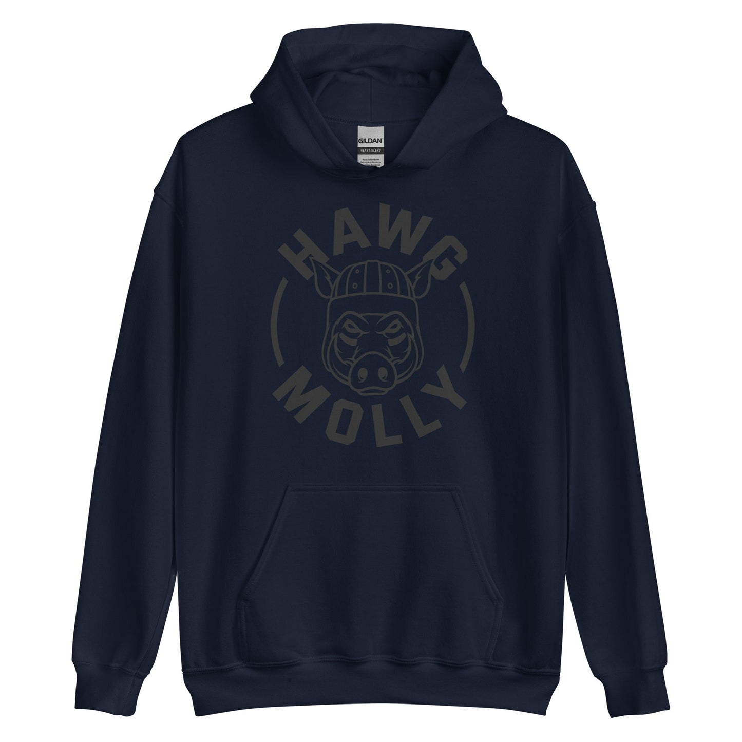 HAWG MOLLY (Black) - Tall Hoodie
