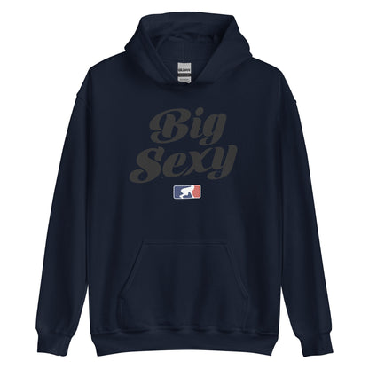 BIG SEXY (Black) - Tall Hoodie