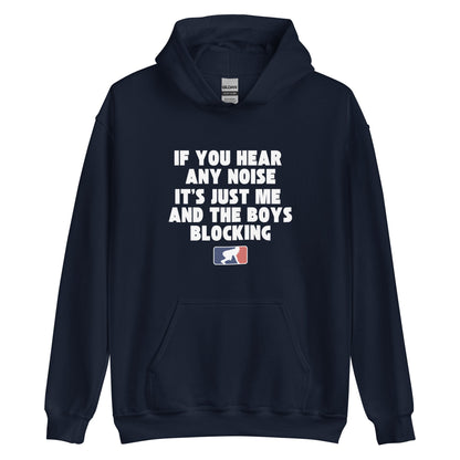 ITS JUST ME AND THE BOYS - Heavyweight Hoodie