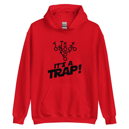 ITS A TRAP! (Black) - Tall Hoodie
