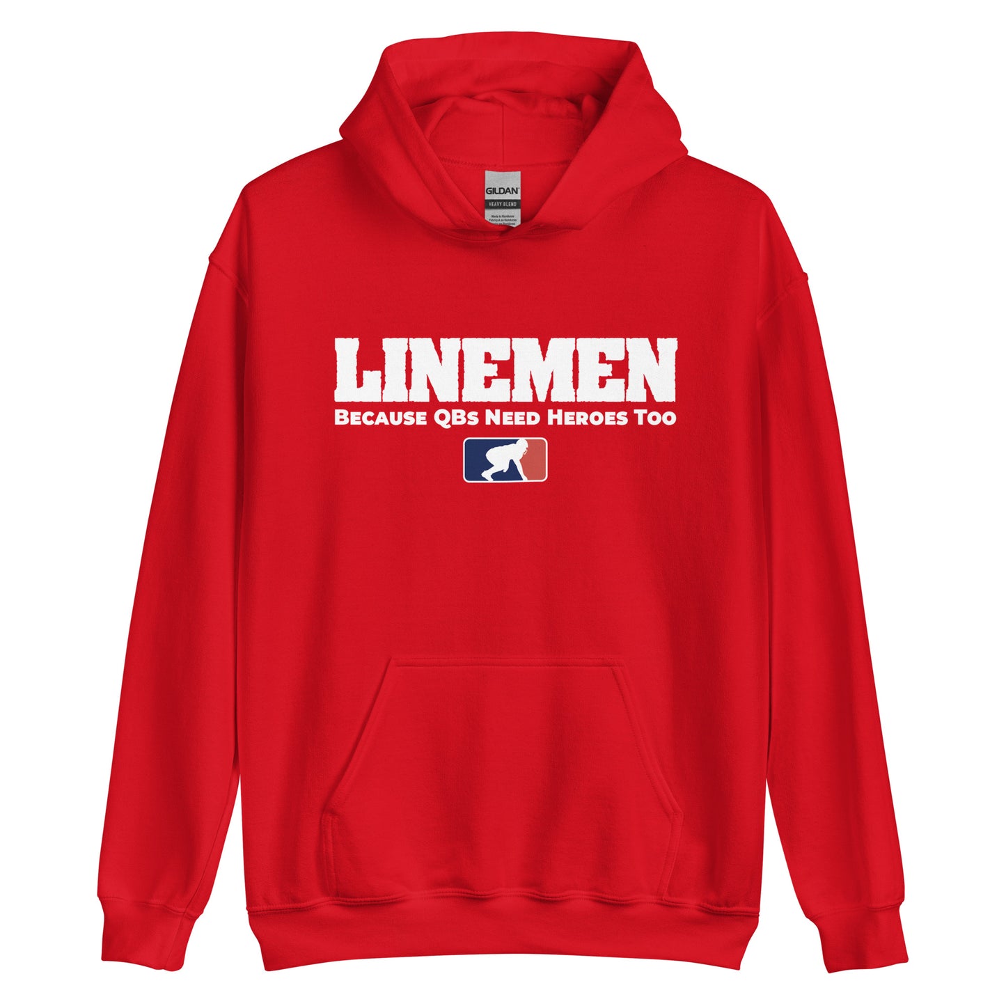 LINEMEN: A QBS HERO - Hoodie