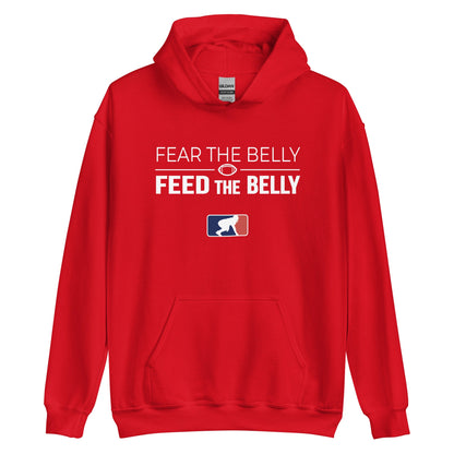 FEAR THE BELLY FEED THE BELLY - Heavyweight Hoodie