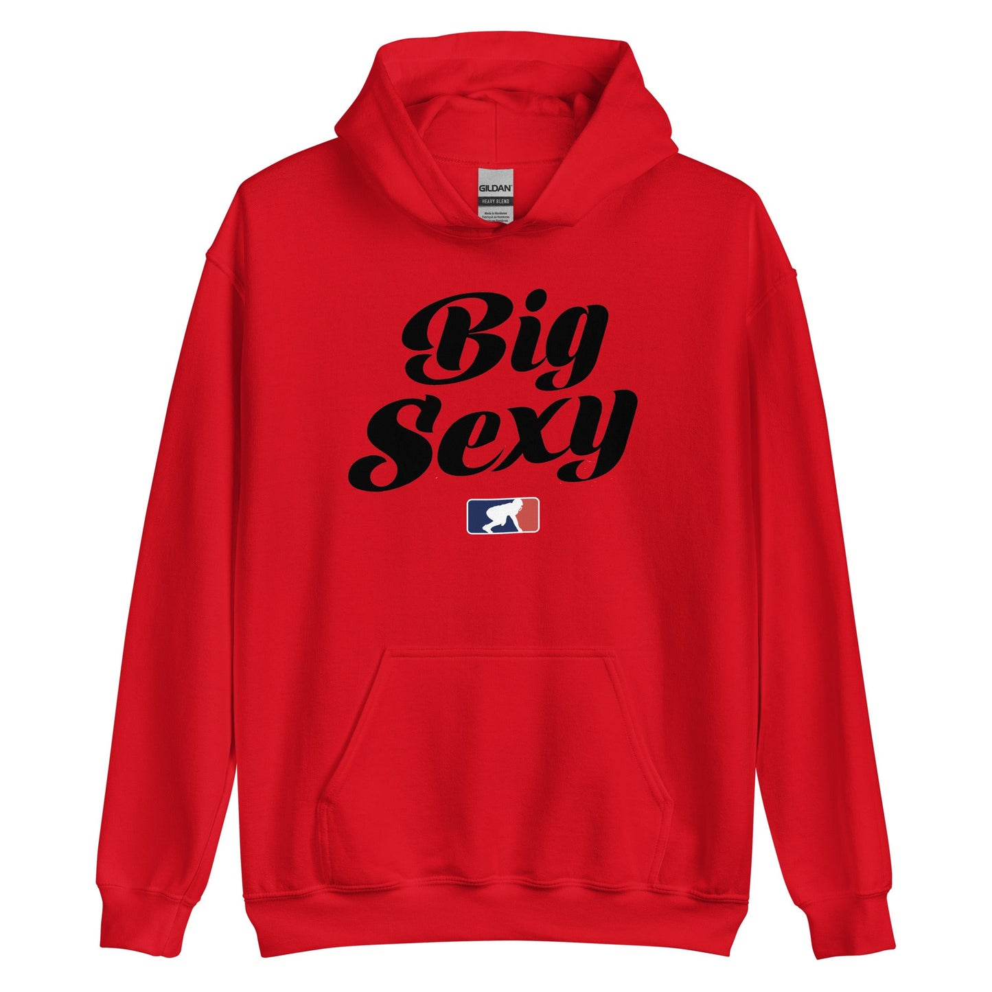 BIG SEXY (Black) - Heavyweight Hoodie