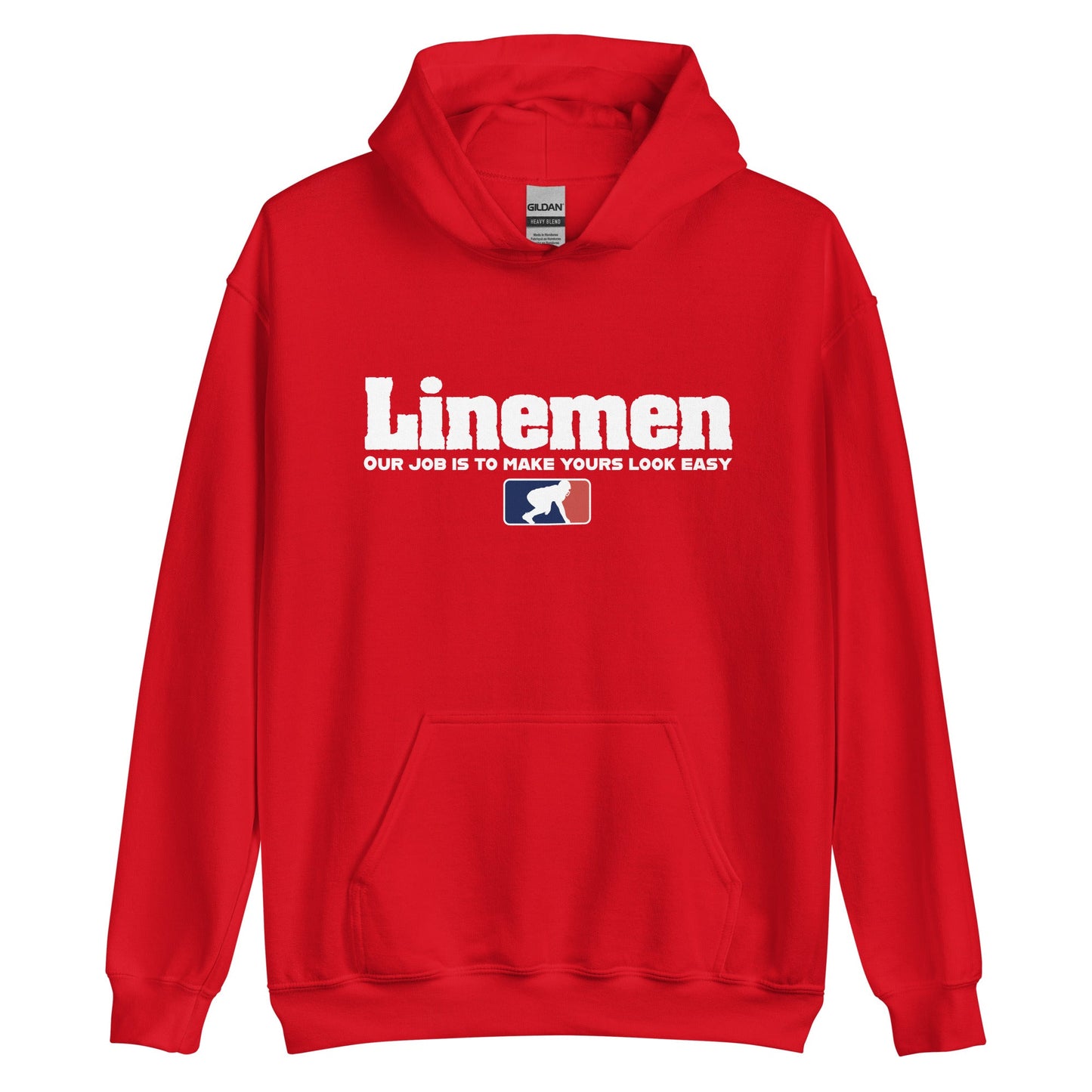 A LINEMANS JOB - Tall Hoodie
