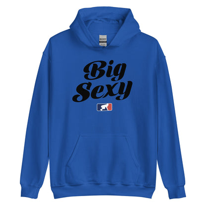 BIG SEXY (Black) - Heavyweight Hoodie