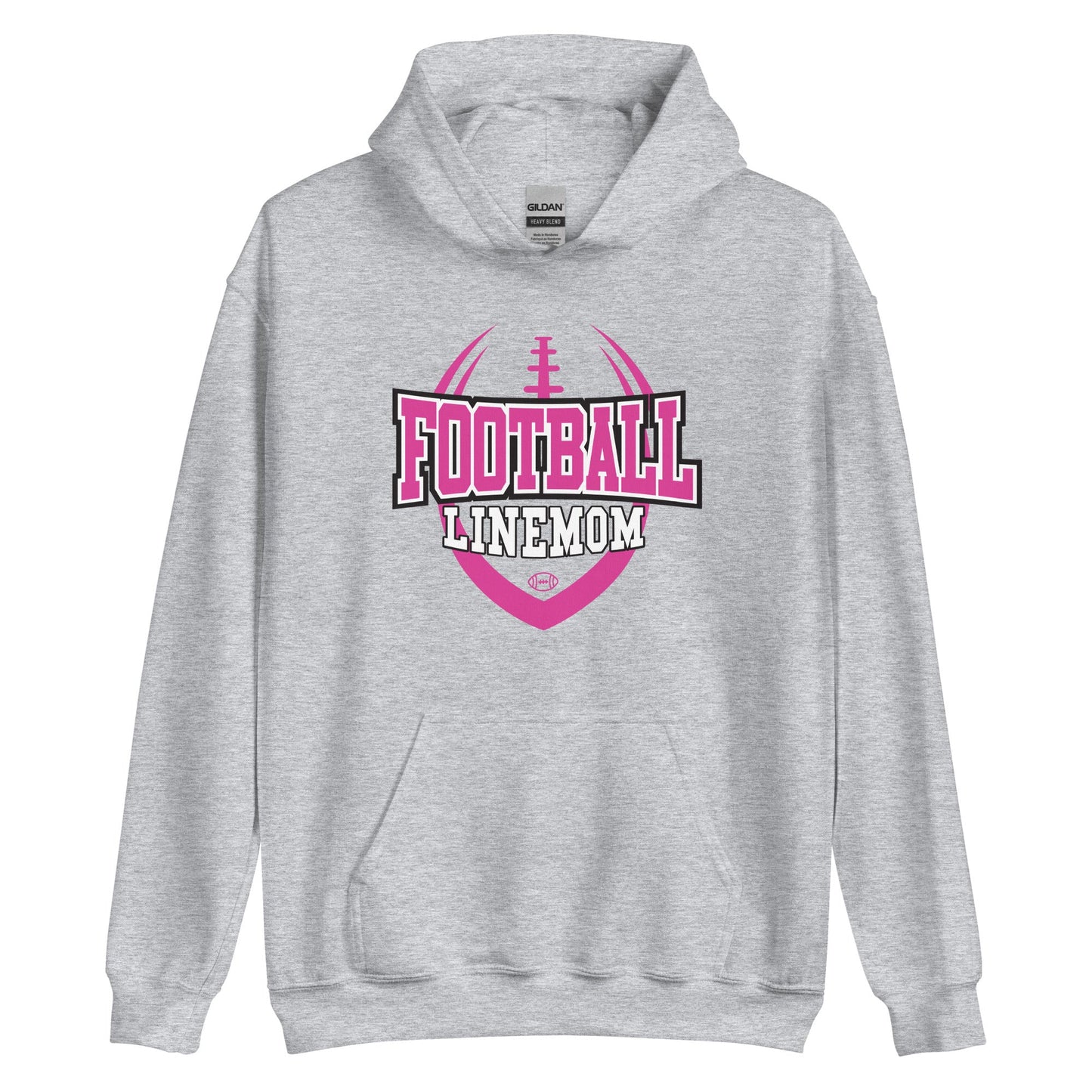 LINEMOM (Pink Logo) - Heavyweight Hoodie