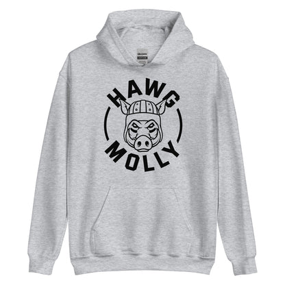 HAWG MOLLY (Black) - Heavyweight Hoodie