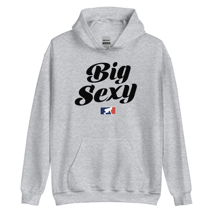 BIG SEXY (Black) - Heavyweight Hoodie