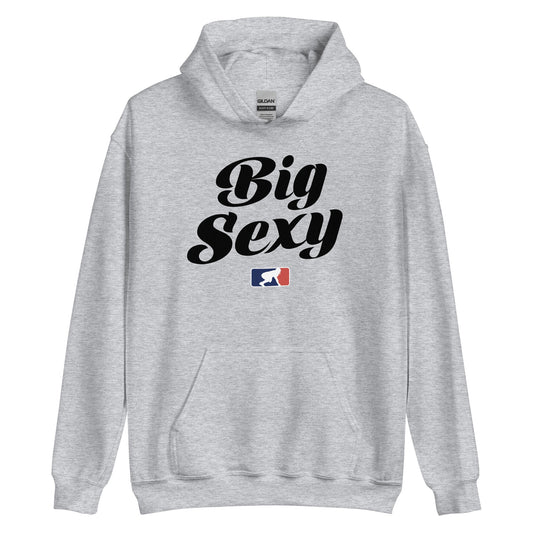 BIG SEXY (Black) - Heavyweight Hoodie