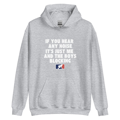 ITS JUST ME AND THE BOYS - Heavyweight Hoodie