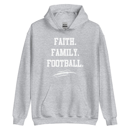 FAITH FAMILY FOOTBALL - Heavyweight Hoodie