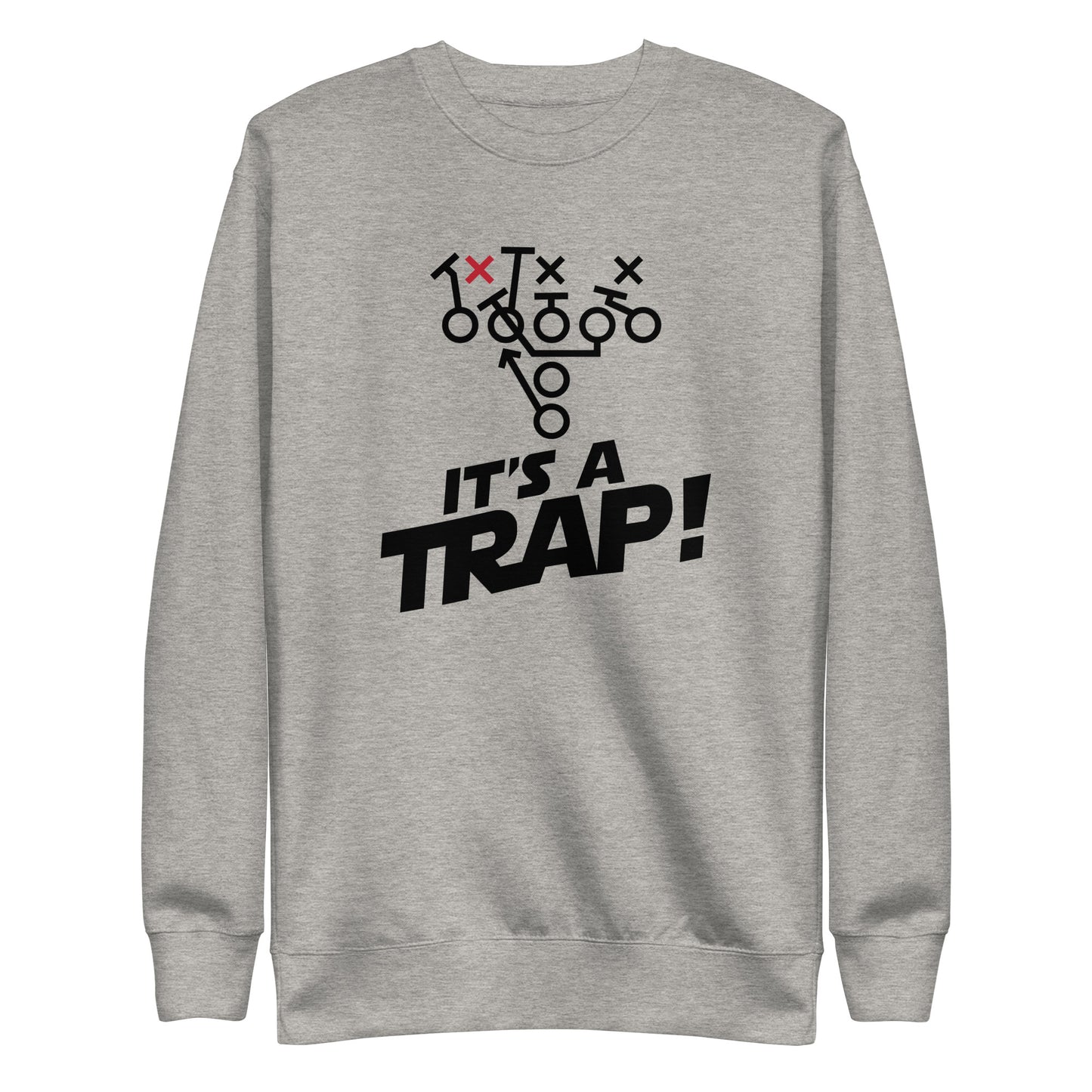 ITS A TRAP! (Black) - Crewneck