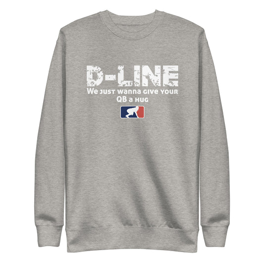 D-LINE QB HUGS - Crewneck