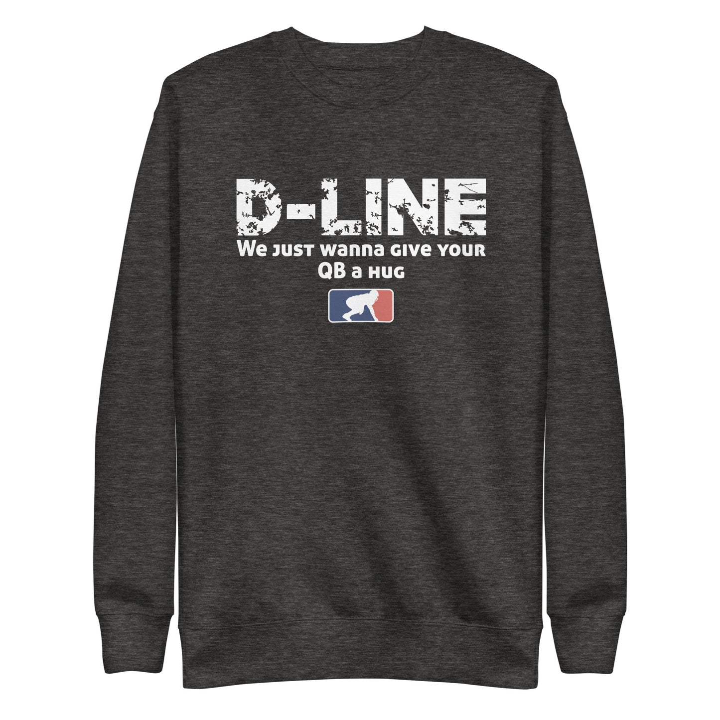 D-LINE QB HUGS - Crewneck