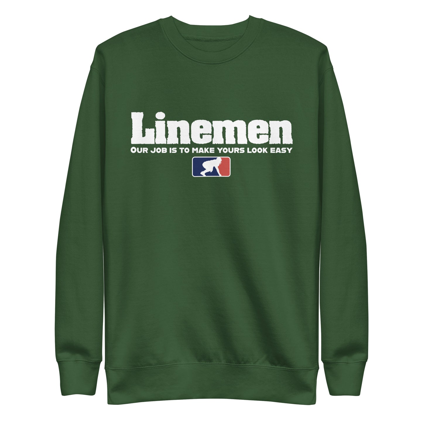 A LINEMANS JOB - Crewneck