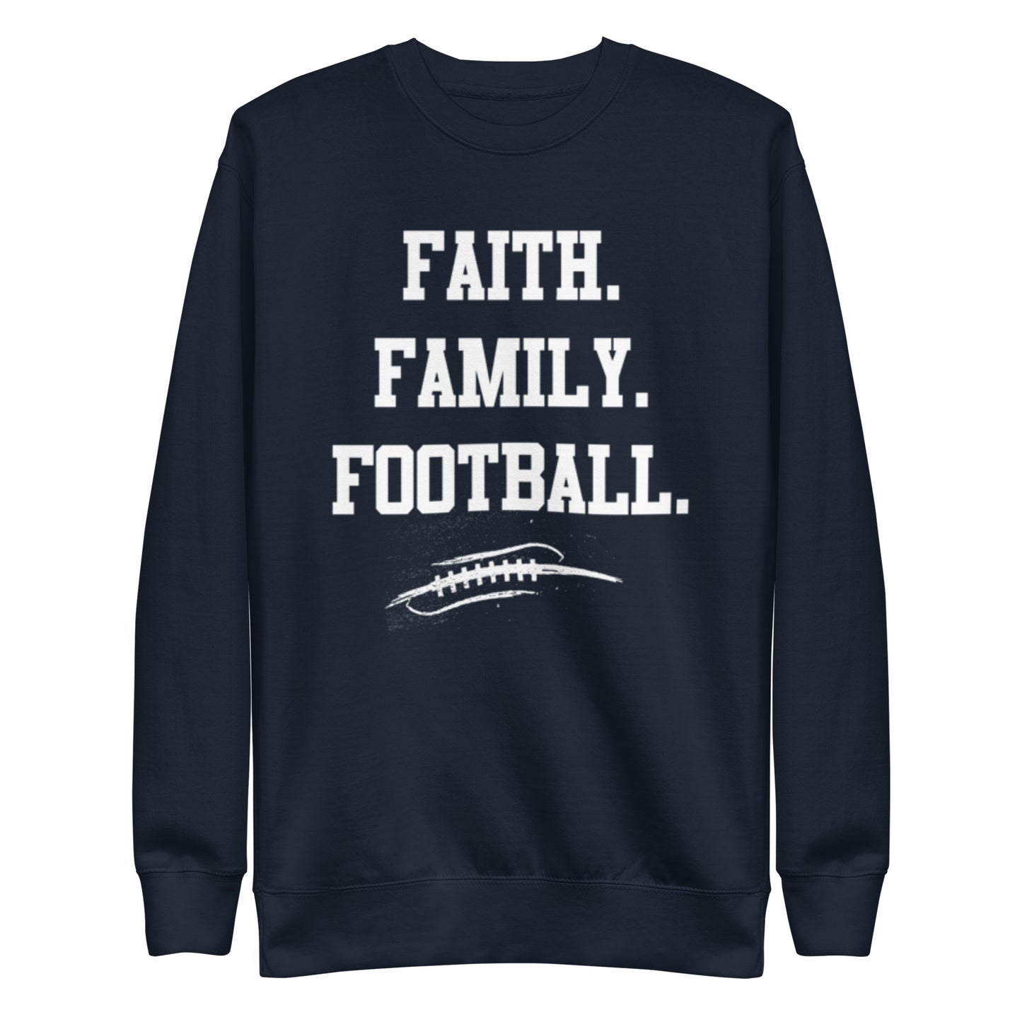 FAITH FAMILY FOOTBALL - Crewneck