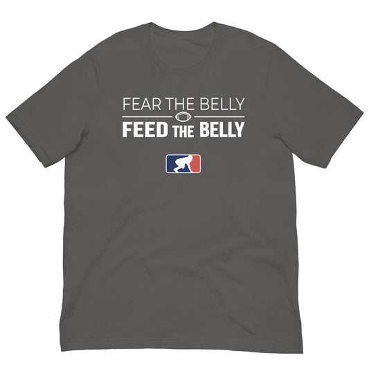FEAR BELLY FEED BELLY - Heavyweight T-Shirt