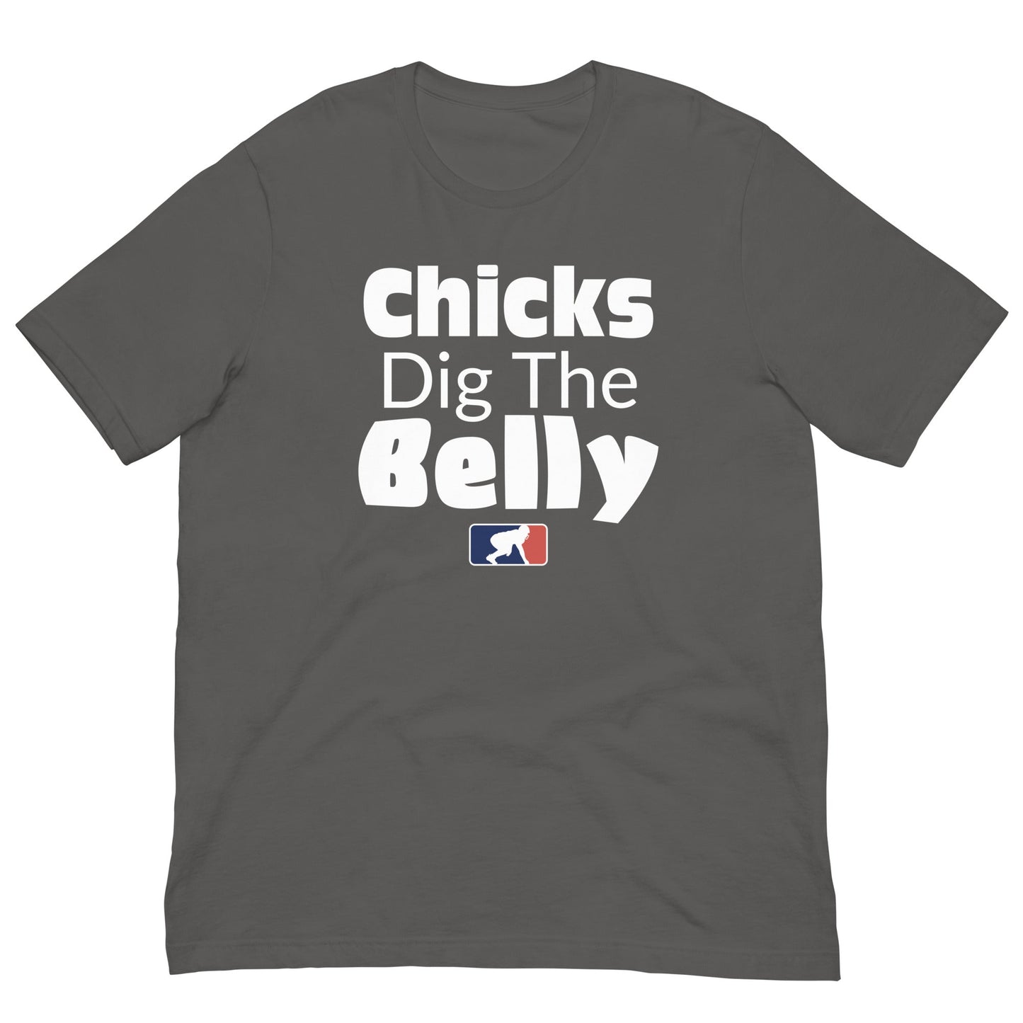 CHICKS DIG THE BELLY - Heavyweight T-Shirt