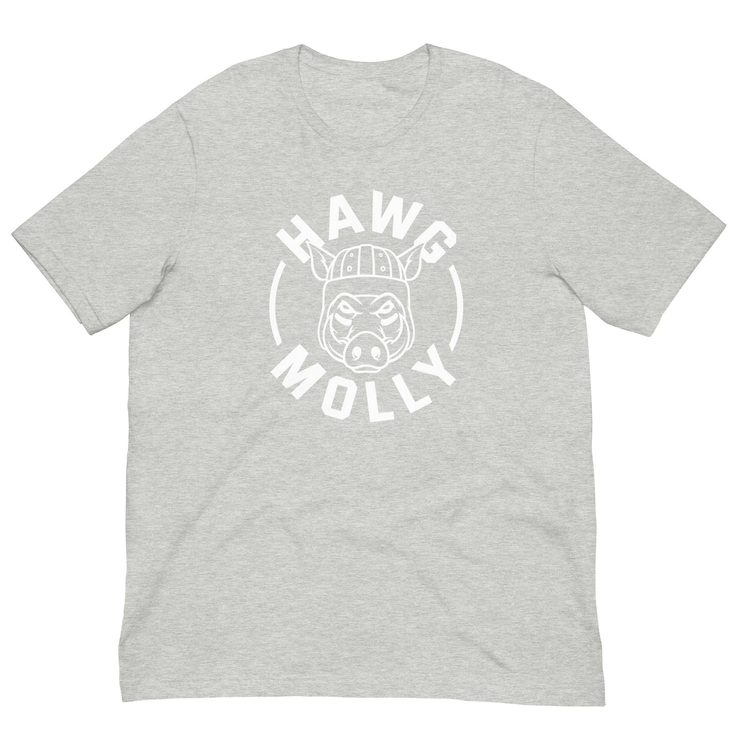 HAWG MOLLY (White) - Heavyweight T-Shirt