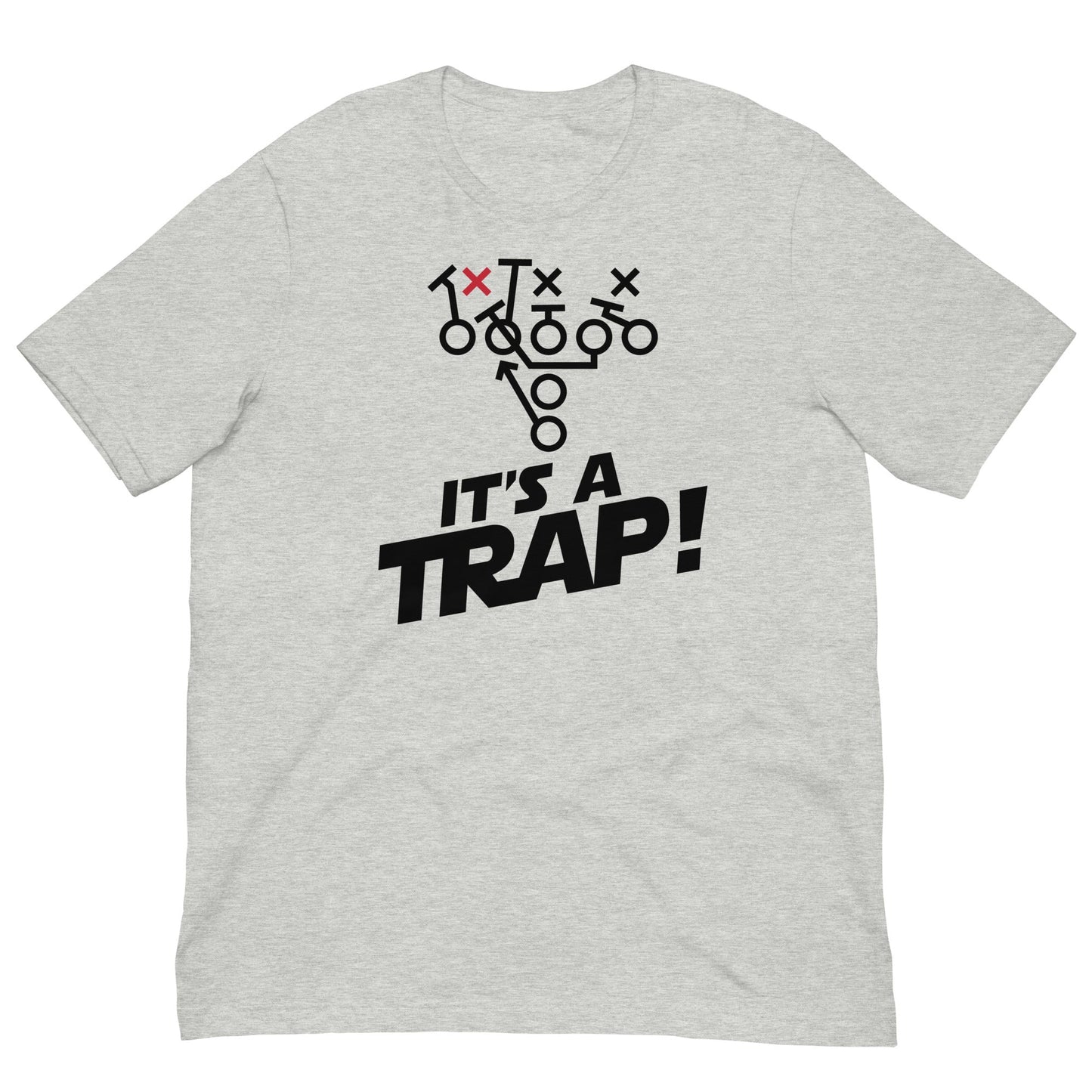 ITS A TRAP! (Black) - Heavyweight T-Shirt
