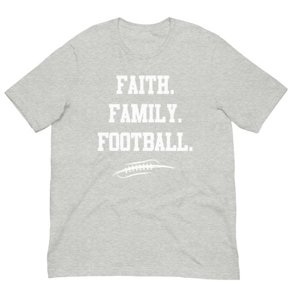 FAITH FAMILY FOOTBALL - Heavyweight T-Shirt