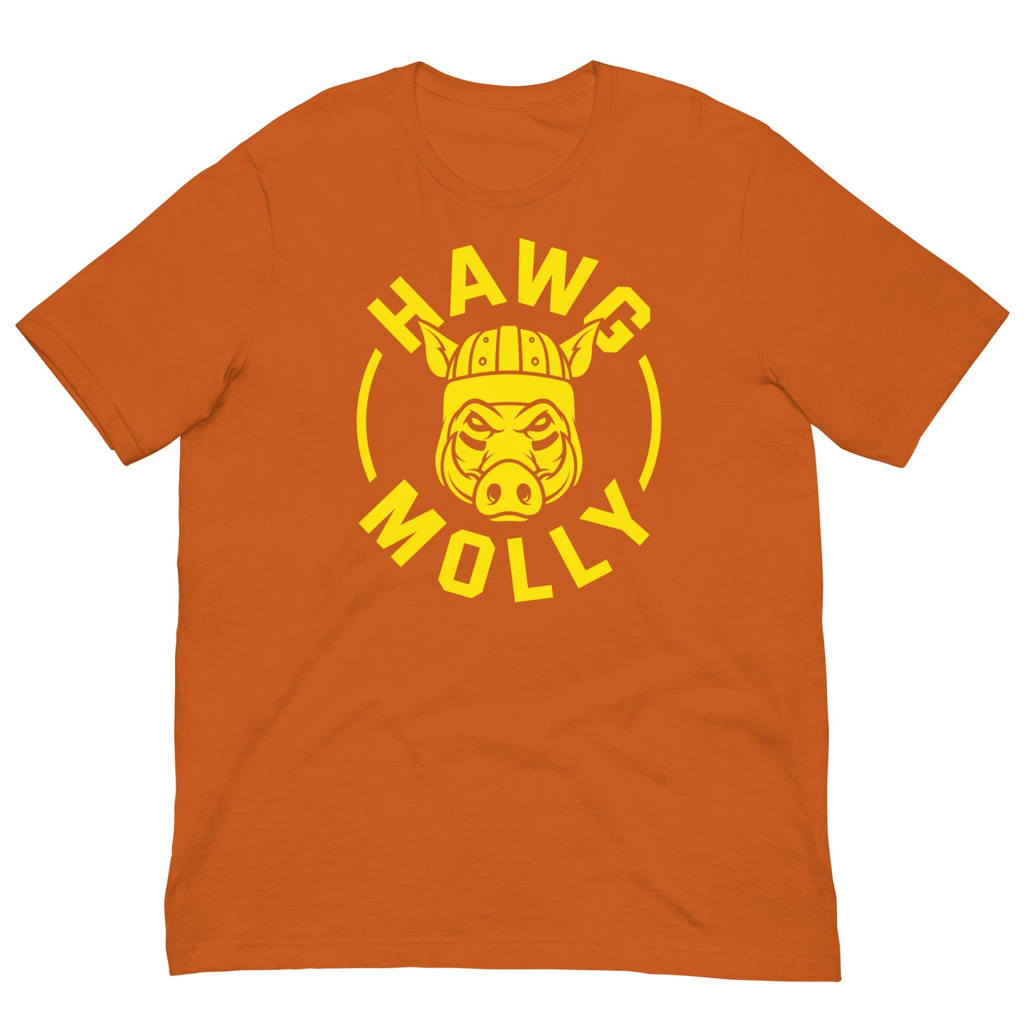 HAWG MOLLY (Yellow ) - Heavyweight T-Shirt