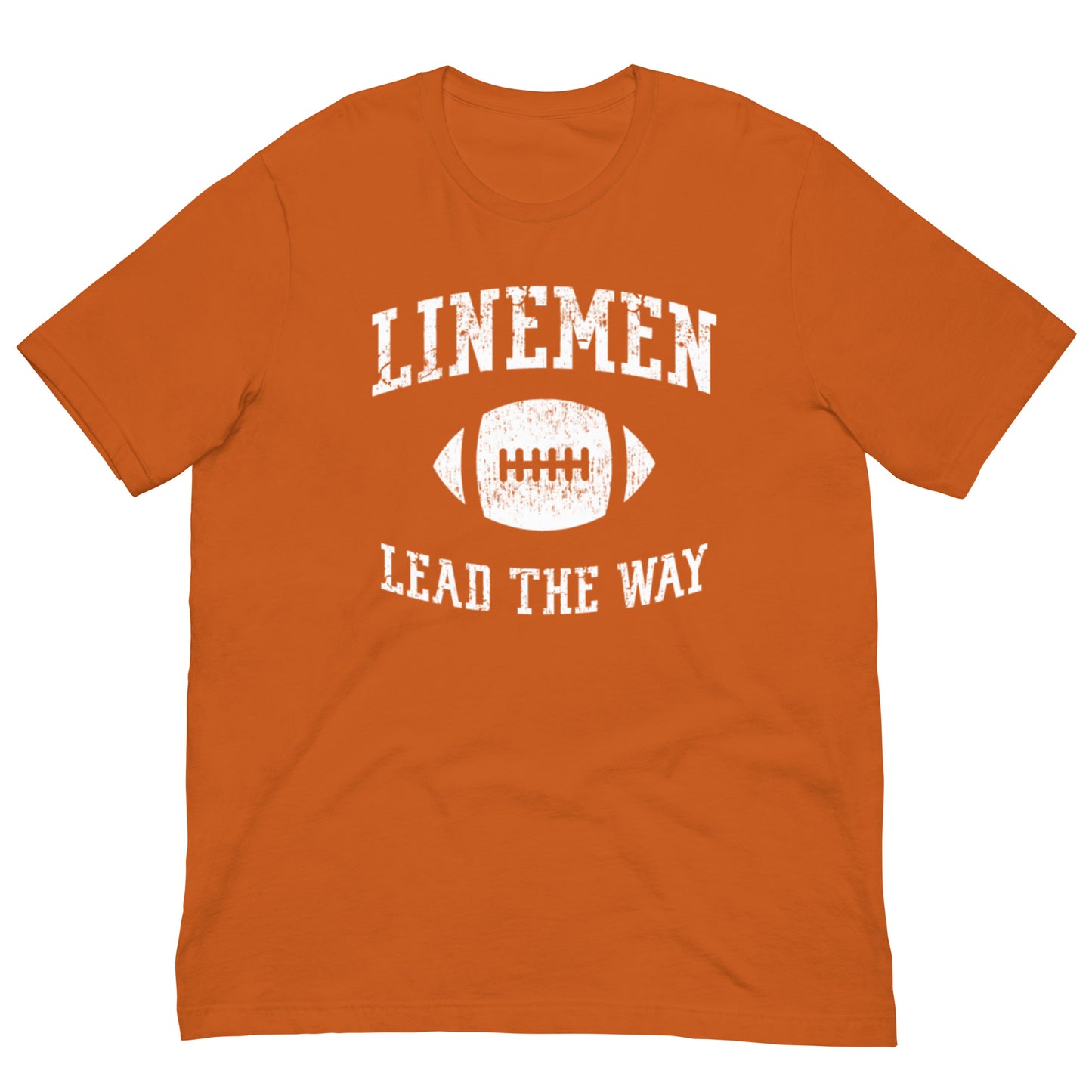 LINEMEN LEAD THE WAY - T-Shirt