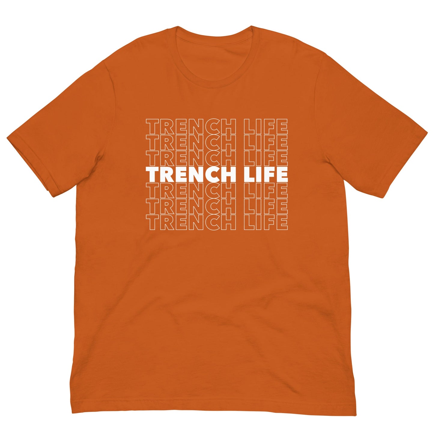 TRENCH LIFE (White) - Youth T-Shirt