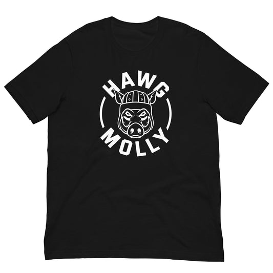 HAWG MOLLY (White) - Heavyweight T-Shirt
