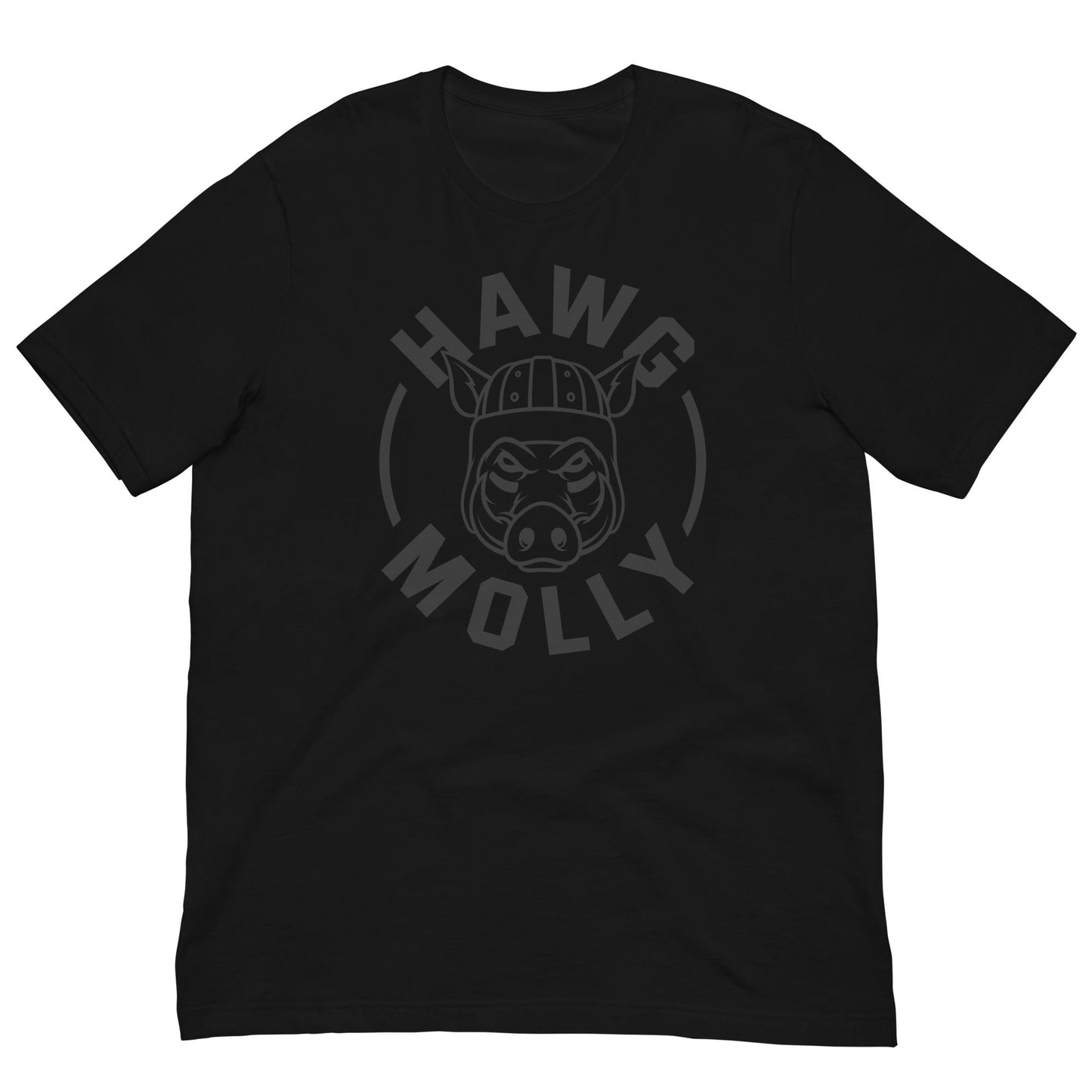 HAWG MOLLY (Black) - Heavyweight T-Shirt