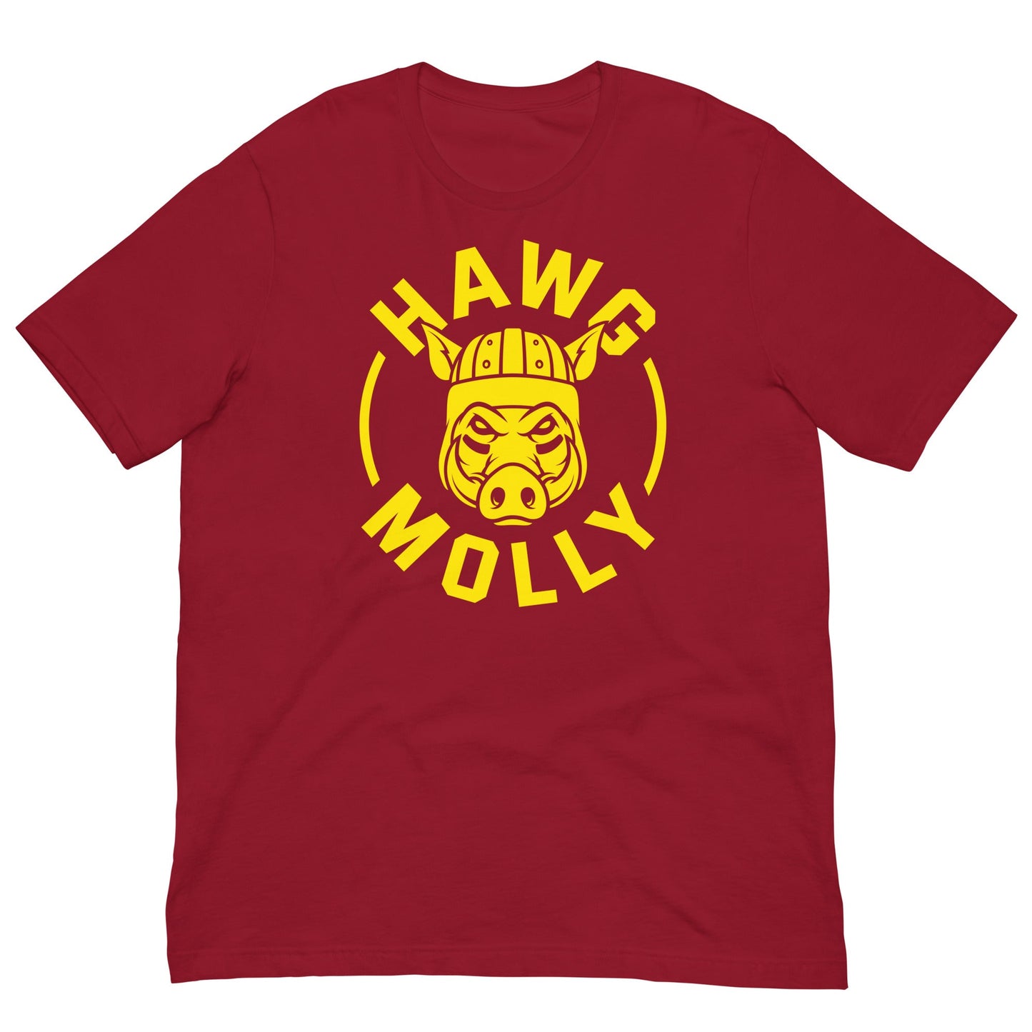 HAWG MOLLY (Yellow ) - Heavyweight T-Shirt