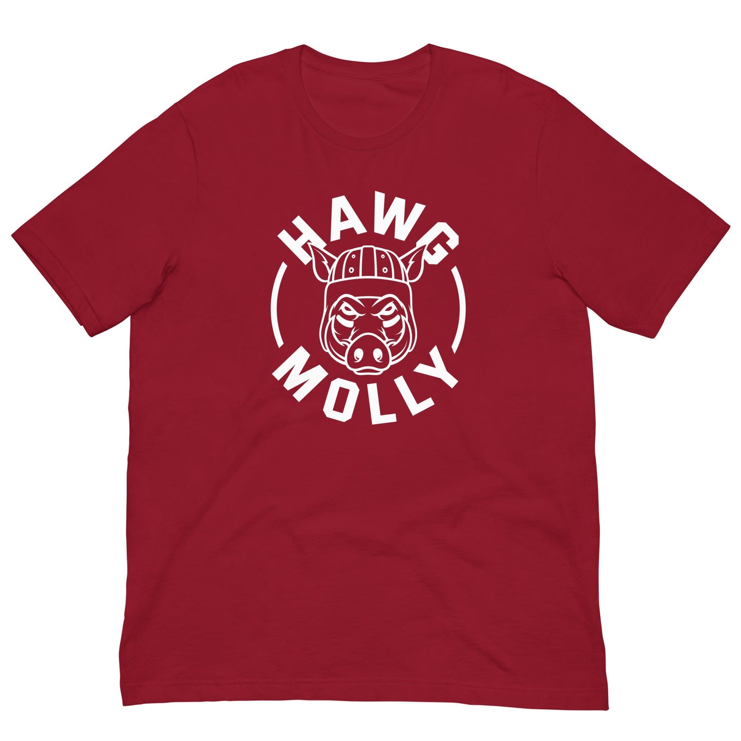 HAWG MOLLY (White) - Heavyweight T-Shirt
