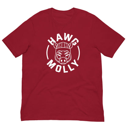 HAWG MOLLY (White) - Heavyweight T-Shirt