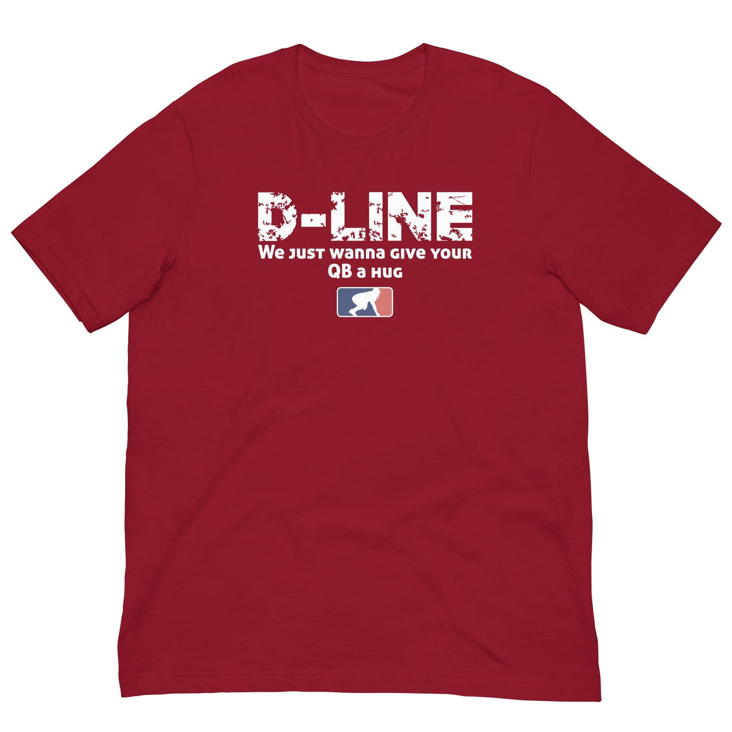 D-LINE QB HUGS - Heavyweight T-Shirt