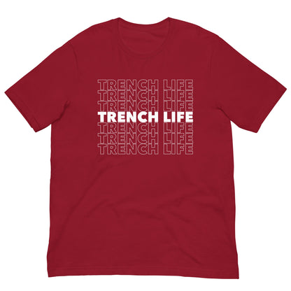 TRENCH LIFE (White) - Youth T-Shirt